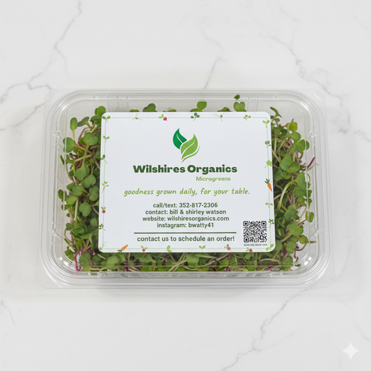 Arugula Microgreens (4 oz Fresh Pack)